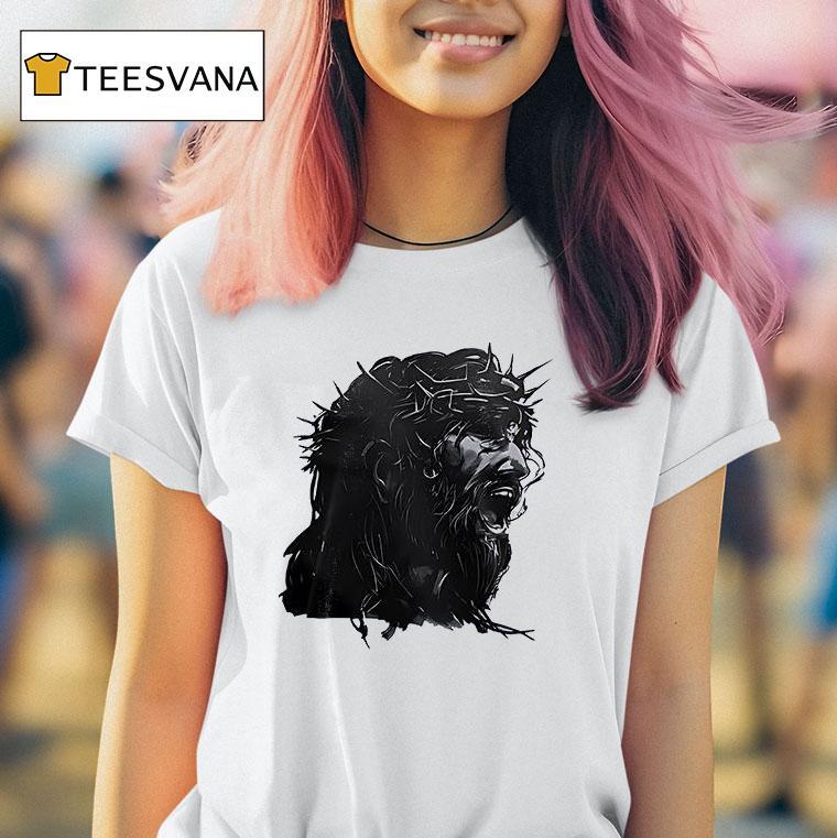 Ohio State Buckeyes Ask Me About Jesus Portrai T Shirt Ohio State Buckeyes Ask Me About Jesus Portrai T Shirt