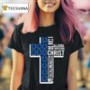Original Indianapolis Colts Cross I Can Do Christ Who Strengthens Me All Things Through T Shirt