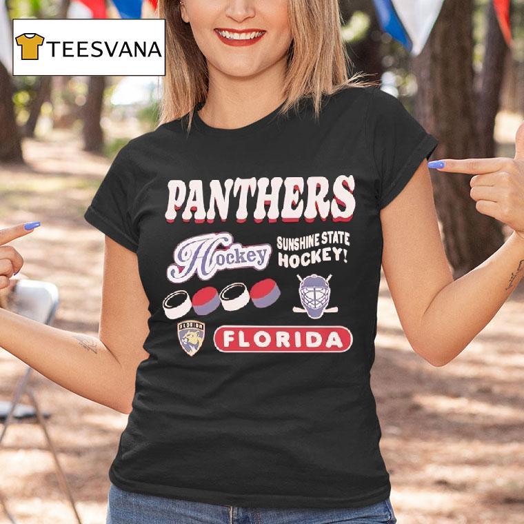 Panthers Sunshine State Hockey Florida T Shirt Panthers Sunshine State Hockey Florida T Shirt