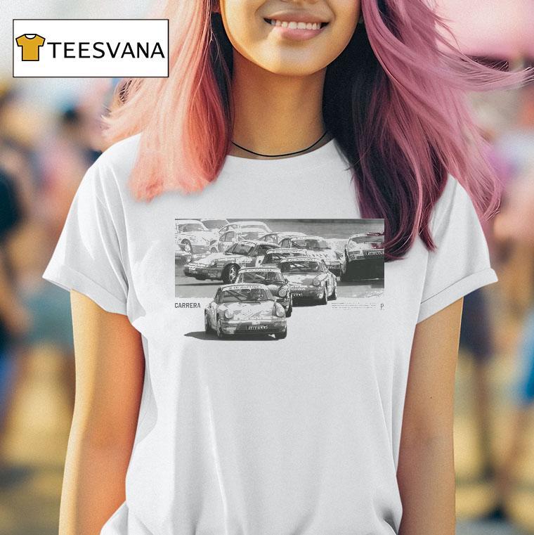 Period Correct Carrera Car T Shirt Period Correct Carrera Car T Shirt