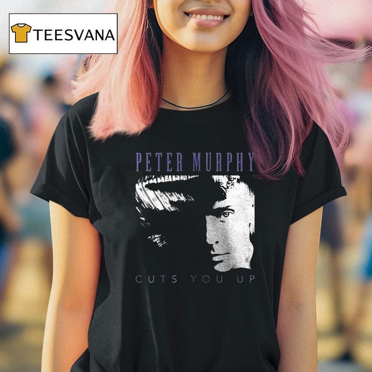 Peter Murphy Cuts You Up Vintage Photo Silhouette T Shirt Peter Murphy Cuts You Up Vintage Photo Silhouette T Shirt