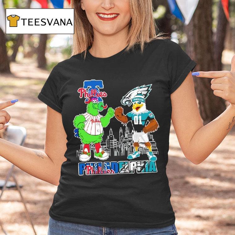 Phillie Phanatic Mascot Philadelphia Phillies Swoop Mascot Philadelphia Eagles T Shirt Phillie Phanatic Mascot Philadelphia Phillies Swoop Mascot Philadelphia Eagles T Shirt