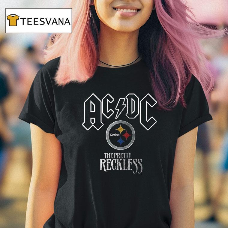 Pittsburgh Slers The Pretty Reckless Pwr Up Tour Acrisure Stadium T Shirt Pittsburgh Slers The Pretty Reckless Pwr Up Tour Acrisure Stadium T Shirt