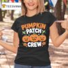 Pumpkin Patch Crew Halloween T Shirt