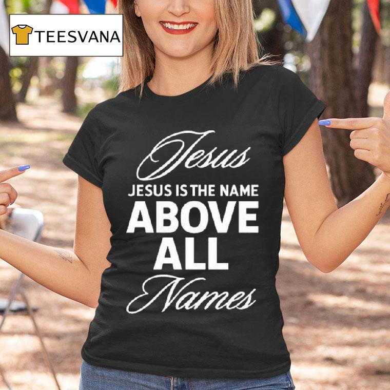 Qb Justin Fields Wearing Jesus Is The Name Above All Names T Shirt Qb Justin Fields Wearing Jesus Is The Name Above All Names T Shirt