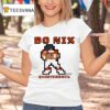 Quaterback Bo Nix Denver Broncos Retro Baller T Shirt