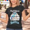Real Women Love Baseball Smart Women Love The Seattle Mariners T Shirt