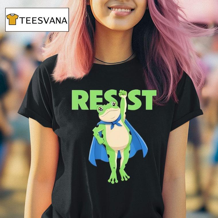 Resist Portland Frog Empower Justice Equality T Shirt Resist Portland Frog Empower Justice Equality T Shirt
