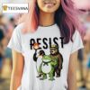 Resist Portland Frog Penguin Bear Resist Abolish Ice T Shirt