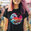 Retro Rifle The Great Synthwave T Shirt