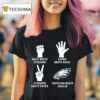 Rock Beats Scissors V Paper Beats Rock Scissors Beats Paper Nothing Beats Philadelphia Eagles T Shirt