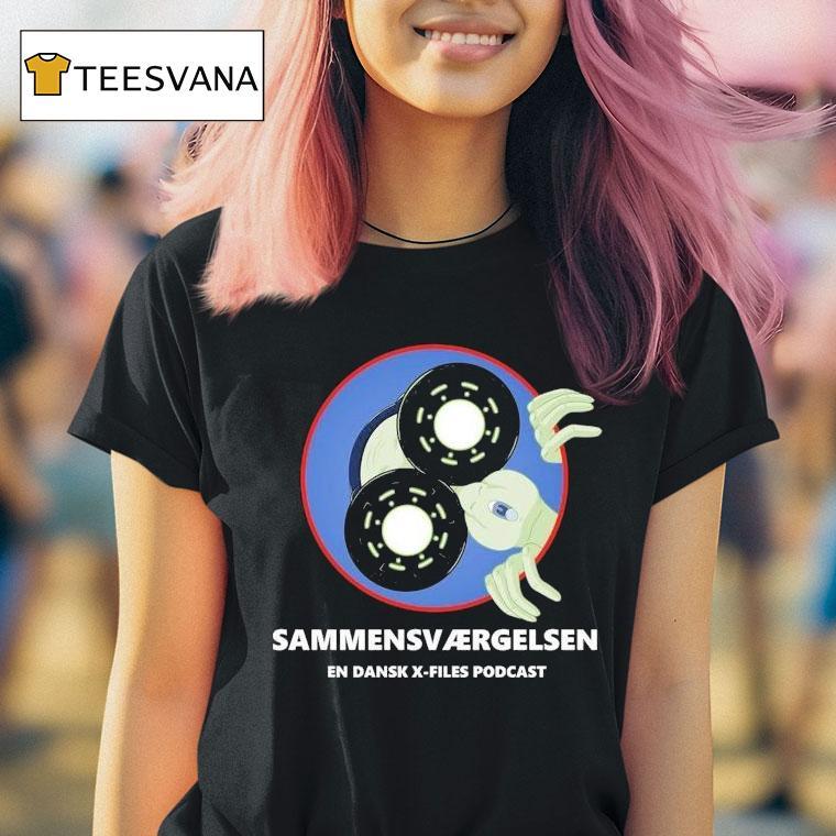 Sammensvrgelsen Sson Sort En Dansk X Files Podcas T Shirt Sammensvrgelsen Sson Sort En Dansk X Files Podcas T Shirt