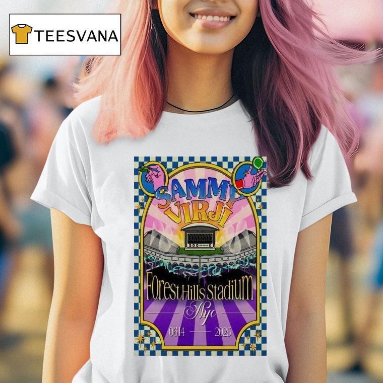 Sammy Virji June Forest Hills Stadium In Forest Hills Ny T Shirt Sammy Virji June Forest Hills Stadium In Forest Hills Ny T Shirt