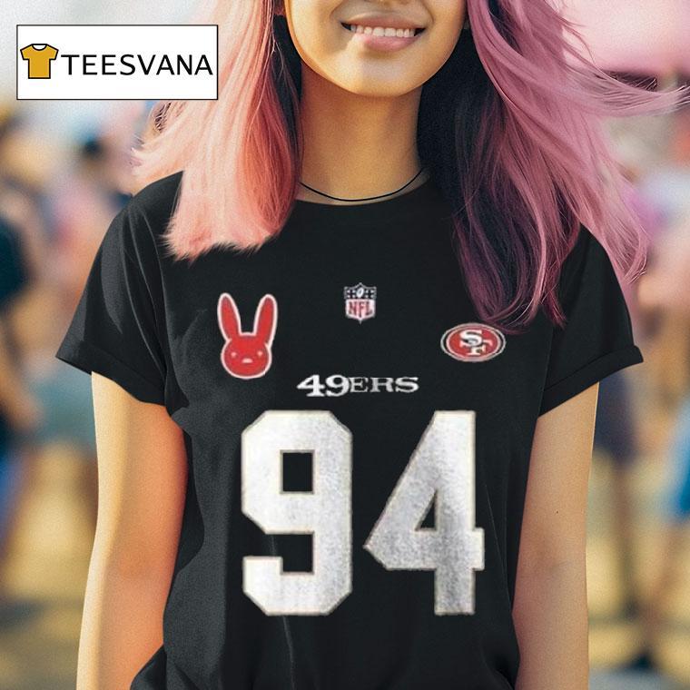 San Francisco Ers X Bad Bunny Super Bowl Football Benito T Shirt San Francisco Ers X Bad Bunny Super Bowl Football Benito T Shirt