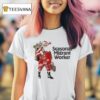 Seasonal Migrant Worker Santa Holiday Christmas T Shirt