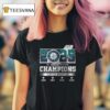 Seattle Mariners Al West Champions Name Roster T Shirt