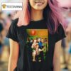 Selfie With Horror Characters Halloween T Shirt