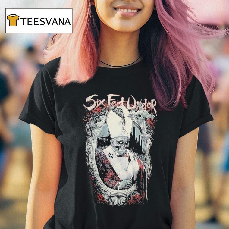 Six Feet Under Divine Mercy T Shirt Six Feet Under Divine Mercy T Shirt