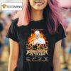 Skeleton End Of An Era Megadeth Years Thank You For The Memories Signatures T Shirt