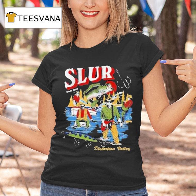 Slur Distortion Valley T Shirt Slur Distortion Valley T Shirt