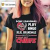 Some Grandmas Play Bingo Real Grandmas Watch Kansas City Chiefs Diamond Heart T Shirt
