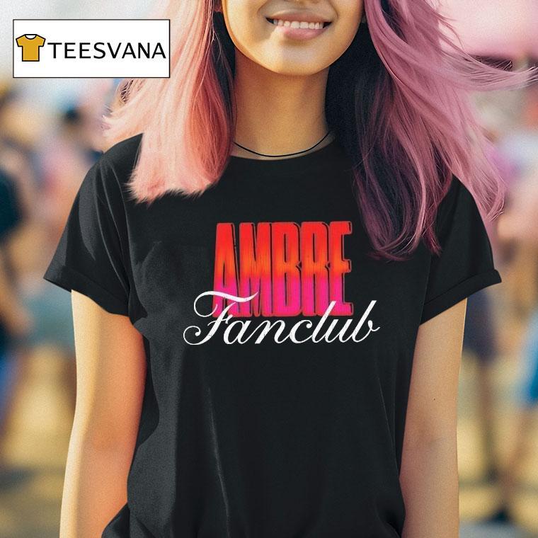 Star Academy Fanclub Ambre T Shirt Star Academy Fanclub Ambre T Shirt
