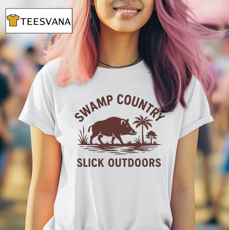 Swamp Country Slick Outdoors T Shirt Swamp Country Slick Outdoors T Shirt