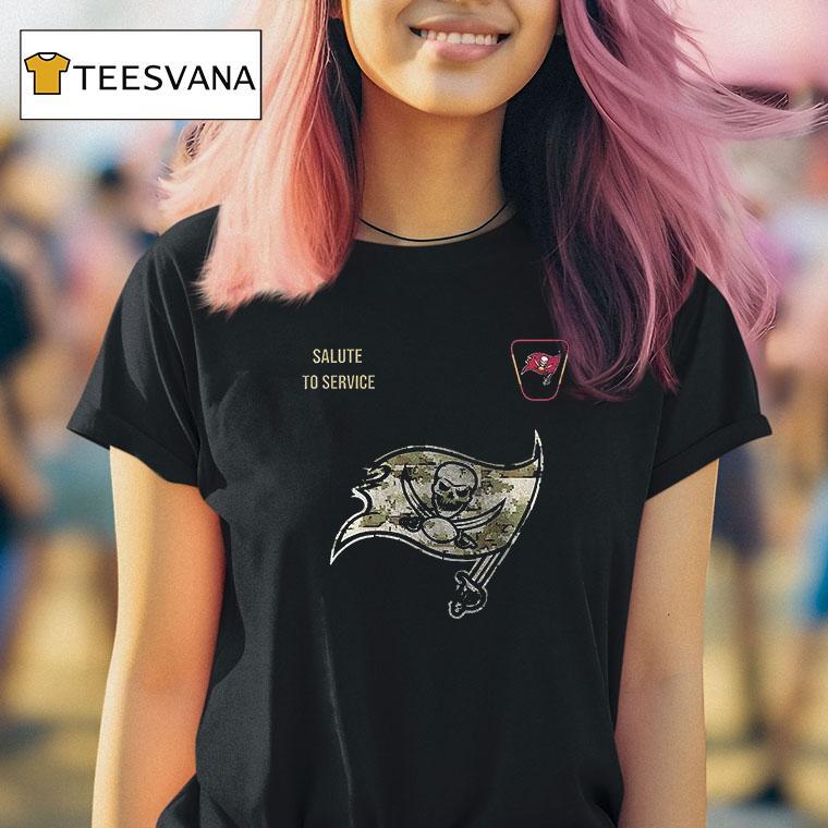 Tampa Bay Buccaneers Salute To Service Logo T Shirt Tampa Bay Buccaneers Salute To Service Logo T Shirt