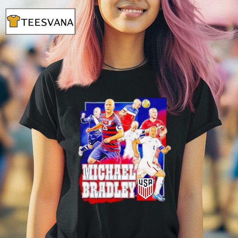 Team Usa Soccer Michael Bradley Farewell Match T Shirt Team Usa Soccer Michael Bradley Farewell Match T Shirt