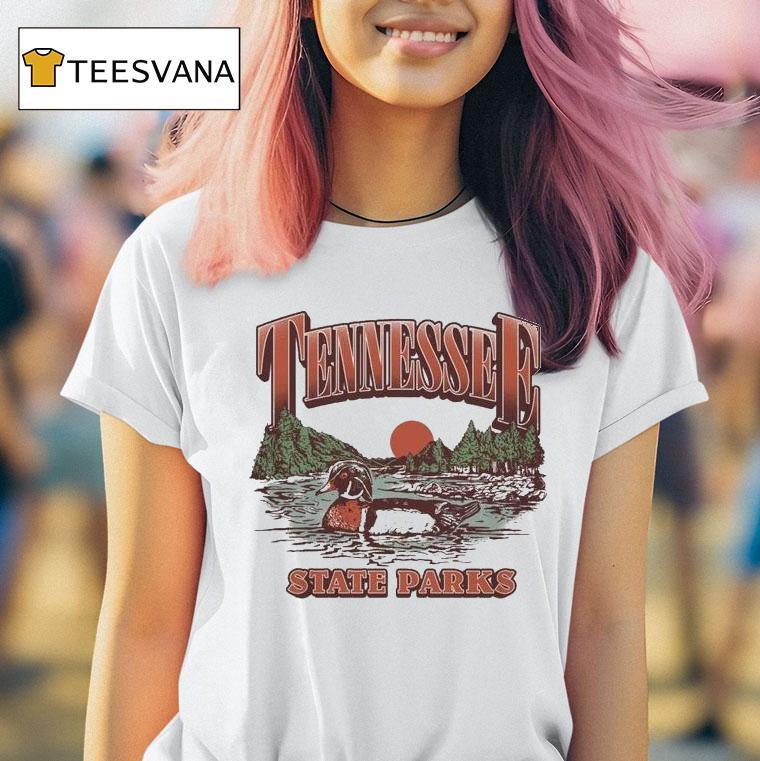 Tennessee State Parks Wood Duck T Shirt Tennessee State Parks Wood Duck T Shirt