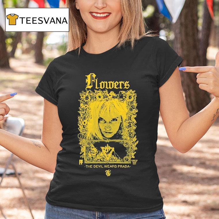 The Devil Wears Prada Where The Flowers Never Crown Eyes Girl T Shirt The Devil Wears Prada Where The Flowers Never Crown Eyes Girl T Shirt