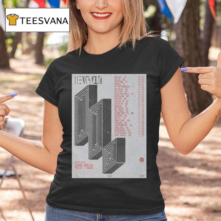 The Mars Volta Fall Tour T Shirt The Mars Volta Fall Tour T Shirt