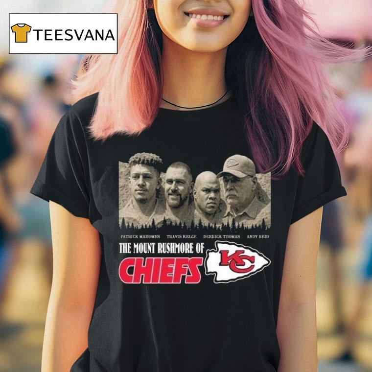 The Mount Rushmore Of Kansas City Chiefs Legends T Shirt The Mount Rushmore Of Kansas City Chiefs Legends T Shirt