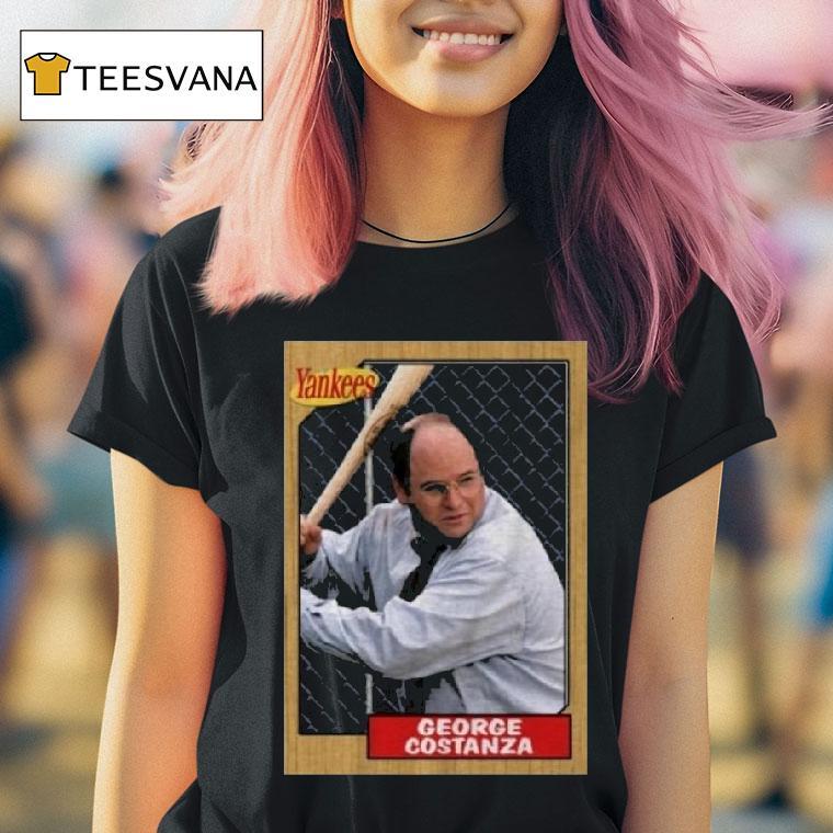 The Yankee Costanza Baseball Card T Shirt The Yankee Costanza Baseball Card T Shirt