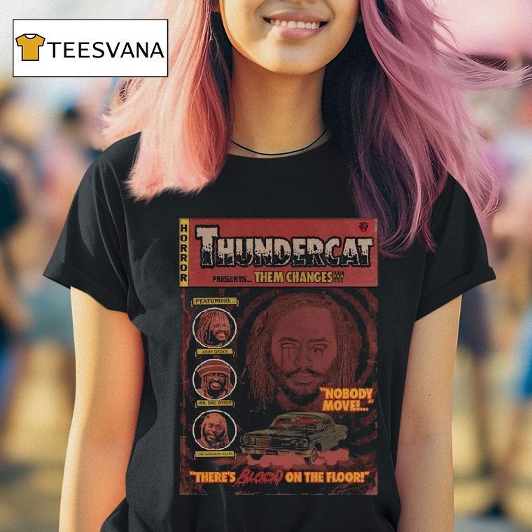 Thundercat October At Coca Cola Roxy Show T Shirt Thundercat October At Coca Cola Roxy Show T Shirt