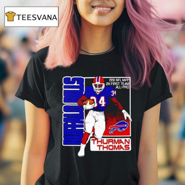 Thurman Thomas Buffalo Bills Nfl Mvp T Shirt