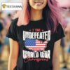 Tom Macdonald Undefeated World War Champions Time Hang Over Gang American Map T Shirt