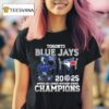 Toronto Blue Jays Mascot American League Division Series Champions T Shirt