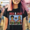 Tre Johnson And Alex Sarr Washington Wizards Nba Jam T Shirt