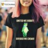 United We Ribbit Divided We Croak Frog Of Portland T Shirt