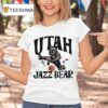 Utah Jazz The Jazz Bear Basketball T Shirt