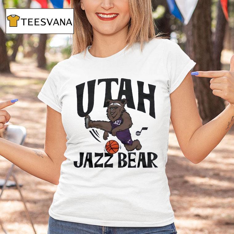Utah Jazz The Jazz Bear Mascot Nba Basketball T Shirt Utah Jazz The Jazz Bear Mascot Nba Basketball T Shirt