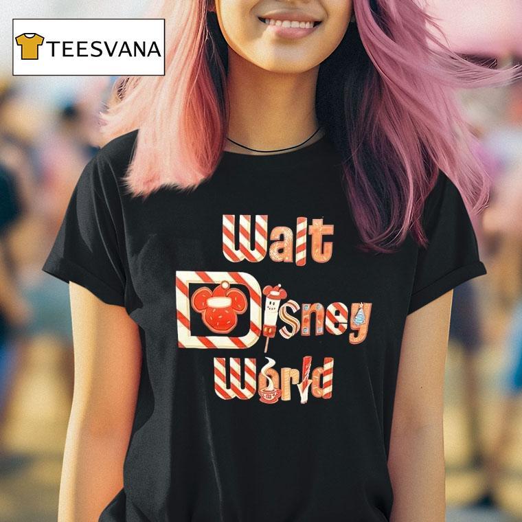 Walt Disney World Candy Christmas T Shirt Walt Disney World Candy Christmas T Shirt