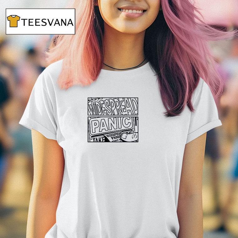 Widespread Panic Richmond Event Comic T Shirt Widespread Panic Richmond Event Comic T Shirt