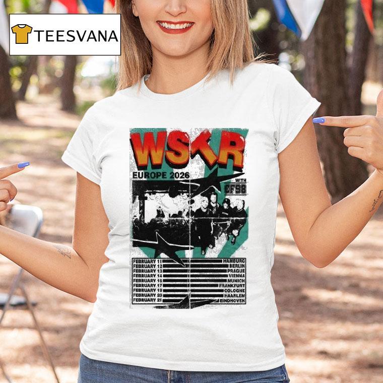 Wstr Europe Tour T Shirt Wstr Europe Tour T Shirt