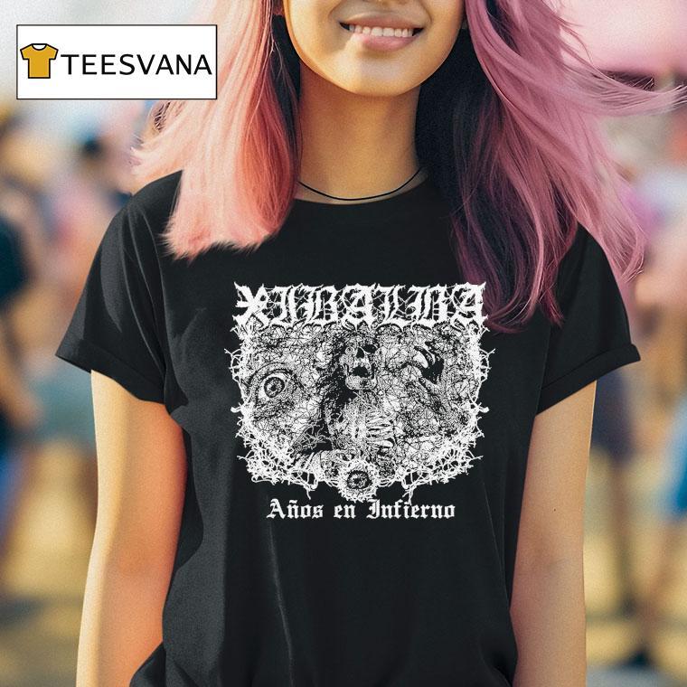 Xibalba Anos En Infierno Missing Eye T Shirt Xibalba Anos En Infierno Missing Eye T Shirt