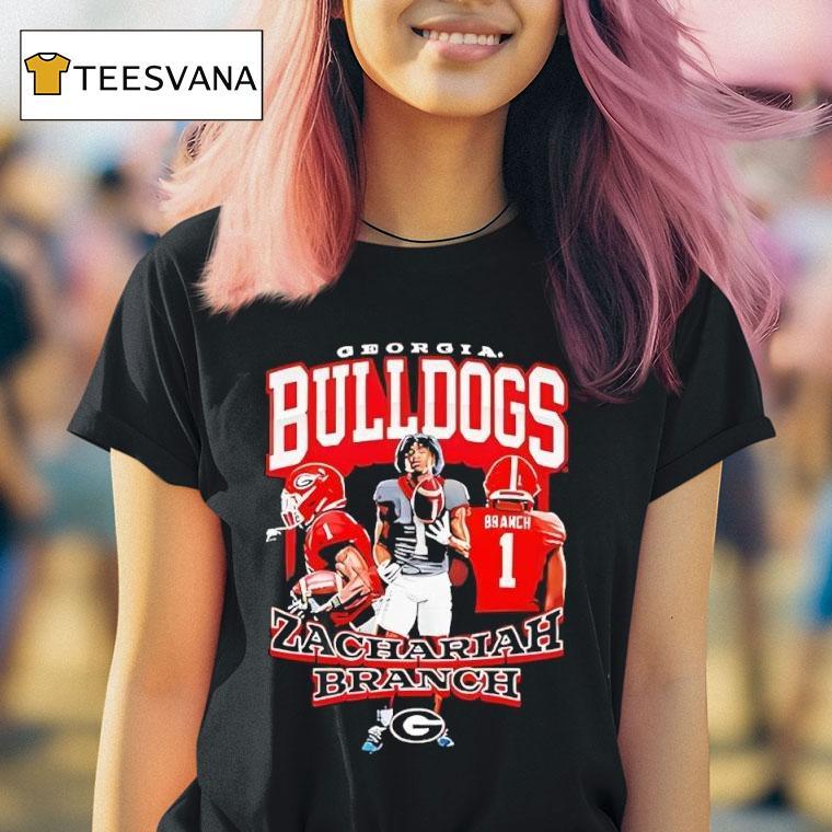 Zachariah Branch Georgia Bulldogs S T Shirt Zachariah Branch Georgia Bulldogs S T Shirt