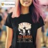 Zz Top Years Thank You For The Memories Signatures T Shirt