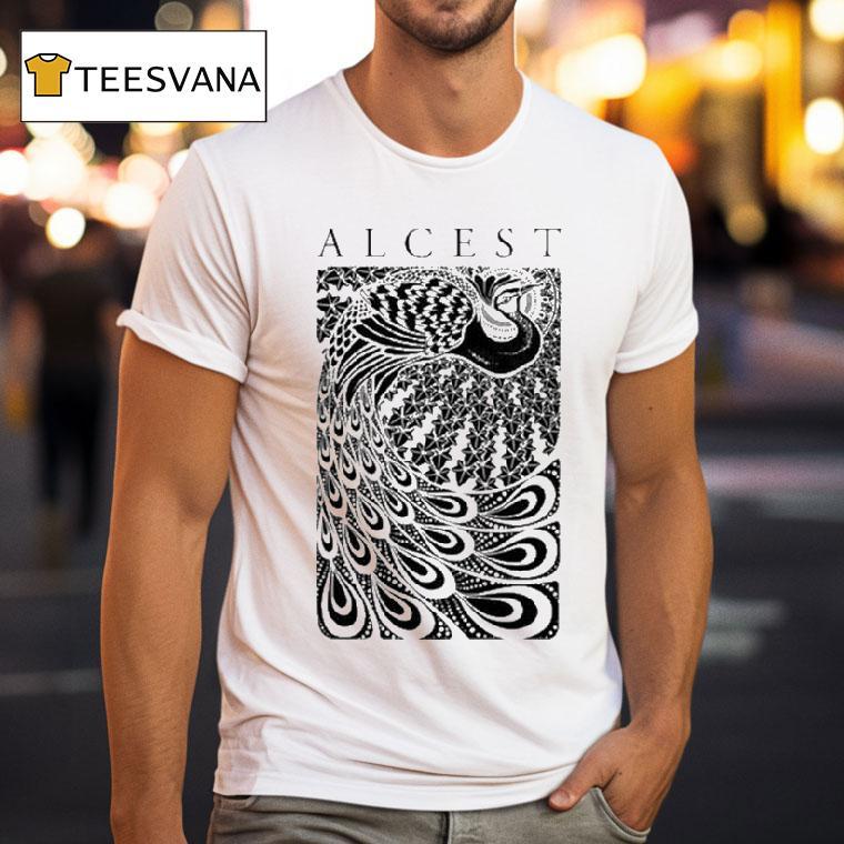 Alcest Paon Peacock T Shirt Alcest Paon Peacock T Shirt