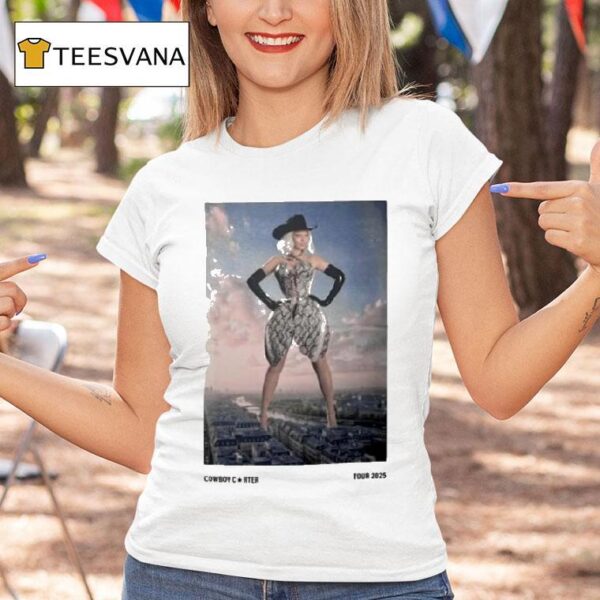 Beyonce Cowboy Carter Tour Paris T Shirt